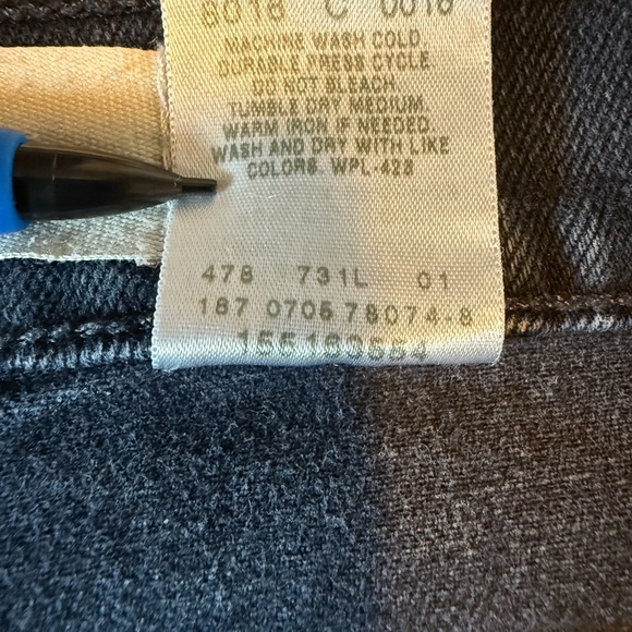 VINTAGE Levi's Classic Denim Jeans Mid Rise 515 Bootcut Wmn’s 14L - Picture 7 of 12